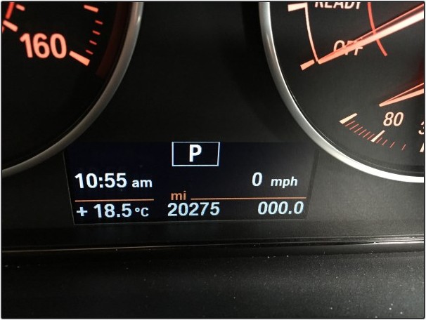 BMW Digital Speedometer