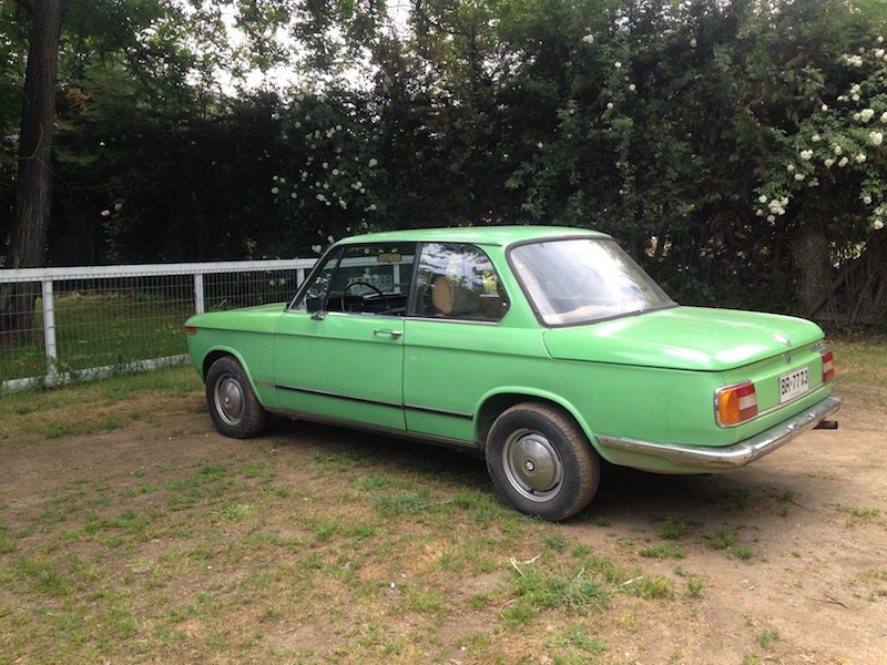 BMW 2002 paint codes Mintgrün