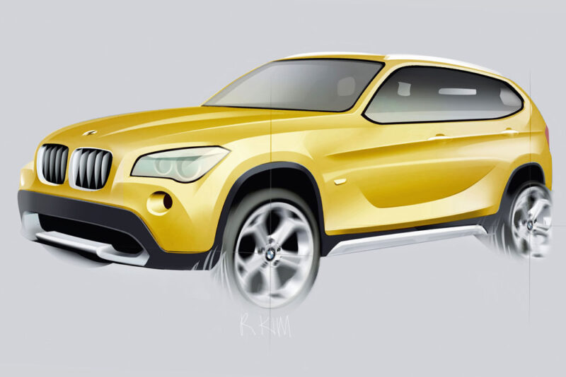 Sketch BMW Concept X1 (E84) '2008