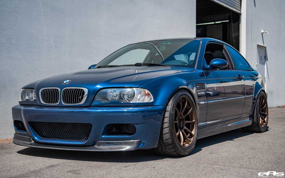 BMW E46 Mystic Blue Metallic