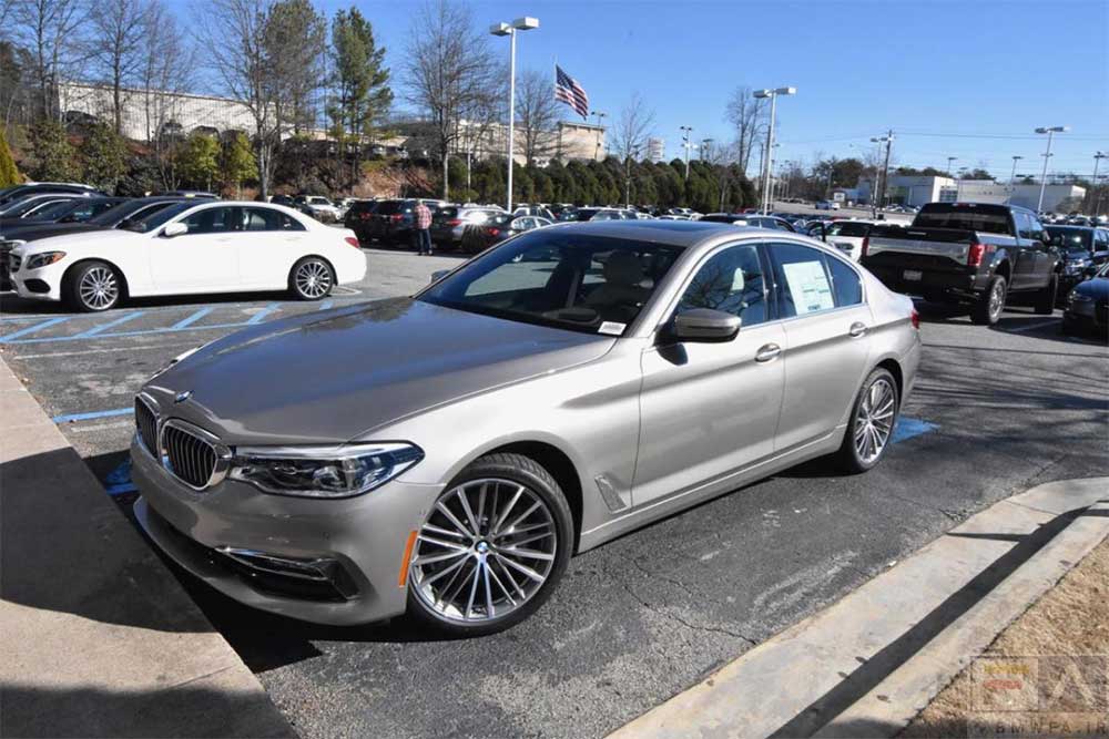 bmw g30 cashmere silver