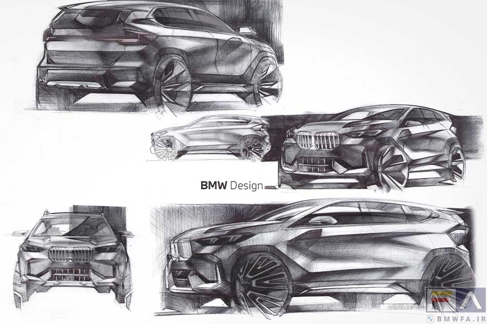 The all-new BMW X1 – Design Sketches.