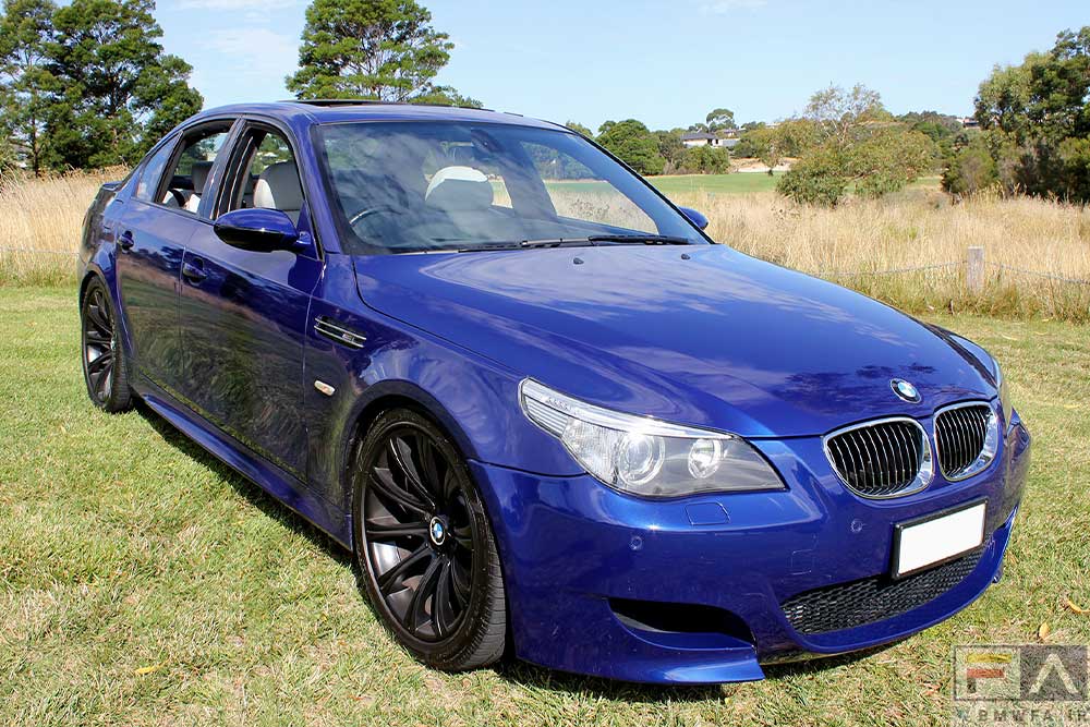 e60 Interlagos Blue Metallic
